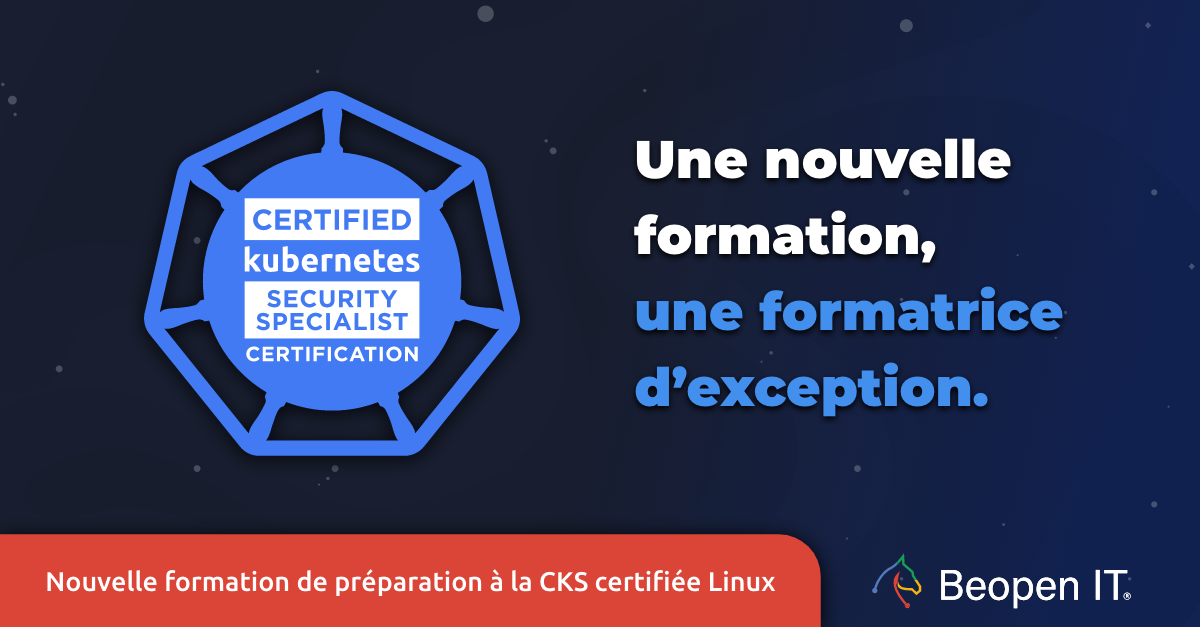 Nouvelle formation Kubernetes security specialist